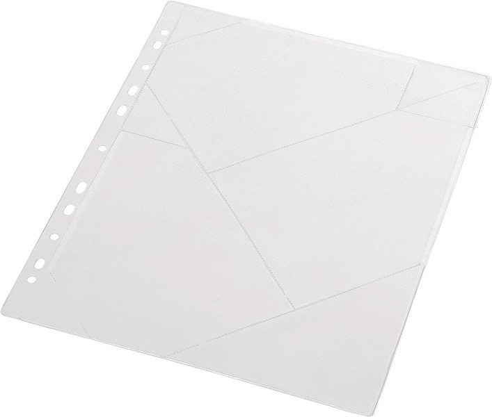 Koszulka do wpinania A4 PVC na 3 płyty CD Panta Plast / 10 sztuk