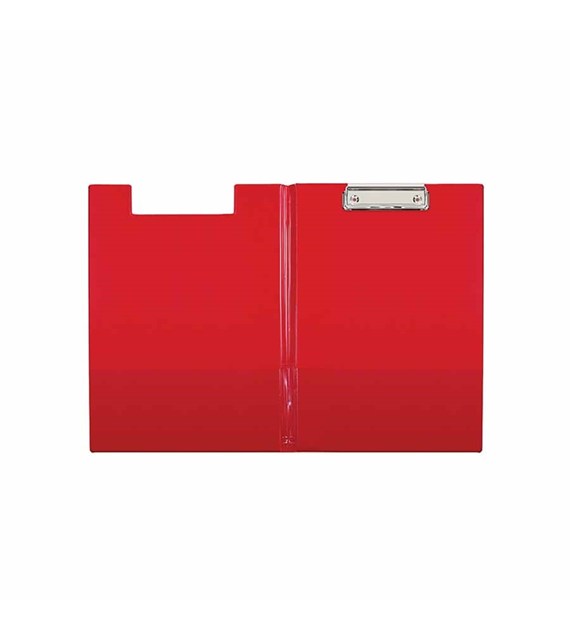 Deska z klipem i okładką Biurfol A4 czerwony