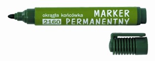 Marker permanentny D.rect 2160 zielony