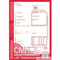 CMR Międzynarodowy list przewozowy A4 (o+4k)