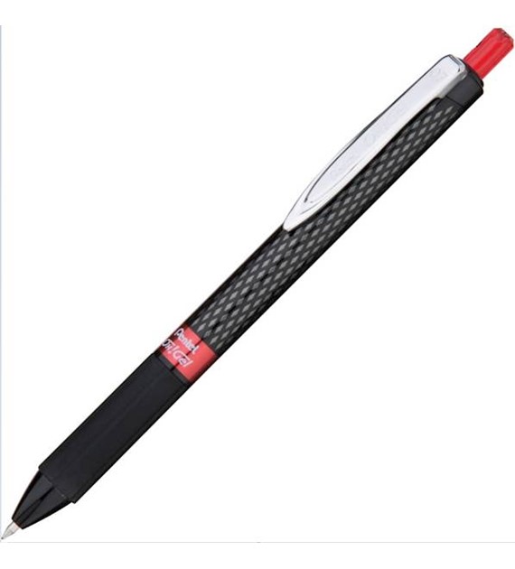 Długopis żelowy Pentel OH!GEL K497 czerwony