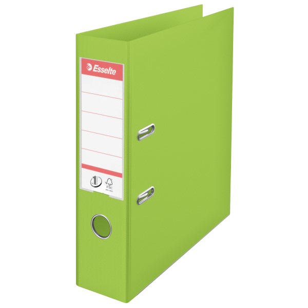 Segregator Esselte No.1 Power Vivida A4/75 zielony
