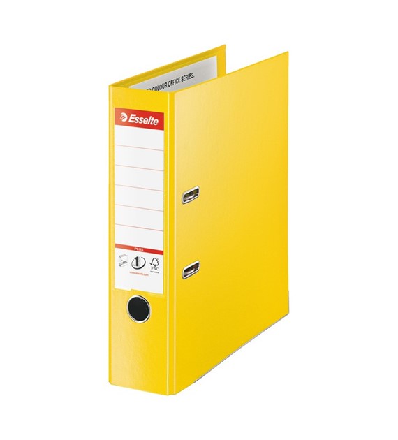 Segregator Esselte No.1 Power Vivida Plus A4/80 żółty