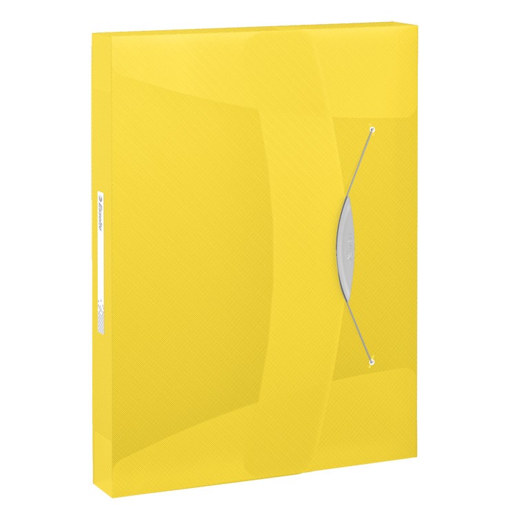 Teczka z gumką Esselte Vivida A4 40mm żólty