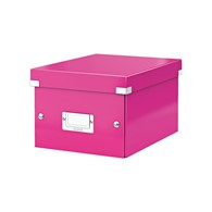 Pudło uniwersalne Leitz Click & Store A5 różowy metaliczny