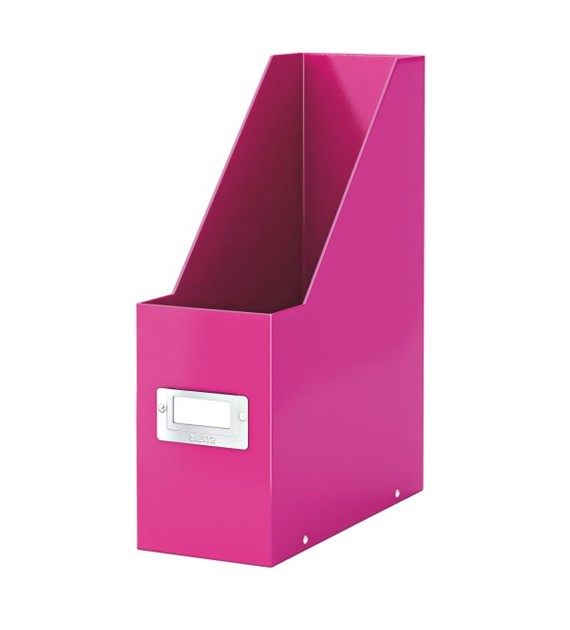 Pojemnik na czasopisma Leitz Click & Store różowy metaliczny