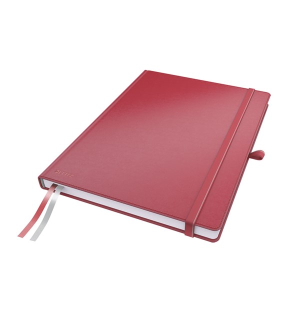 Notatnik Leitz Complete A4 czerwony, kratka