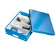 Pudło z przegródkami Leitz Click & Store A4 niebieski metaliczny