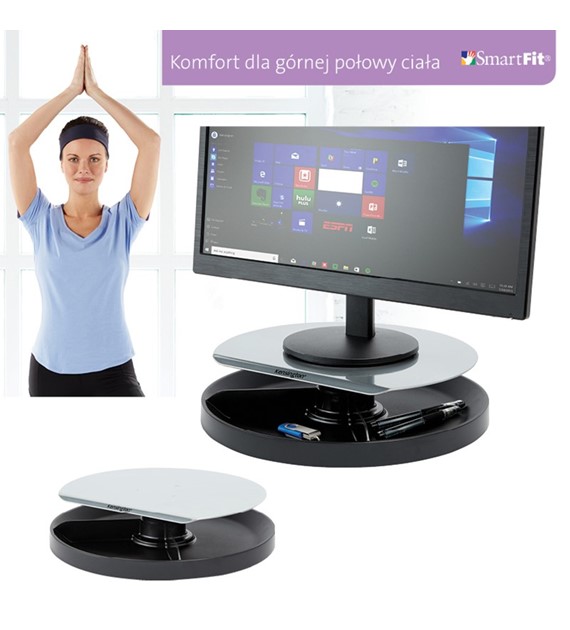 Podstawka obrotowa pod monitor SmartFit czarny