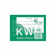 KW - dowód wypłaty A6 wielokopia