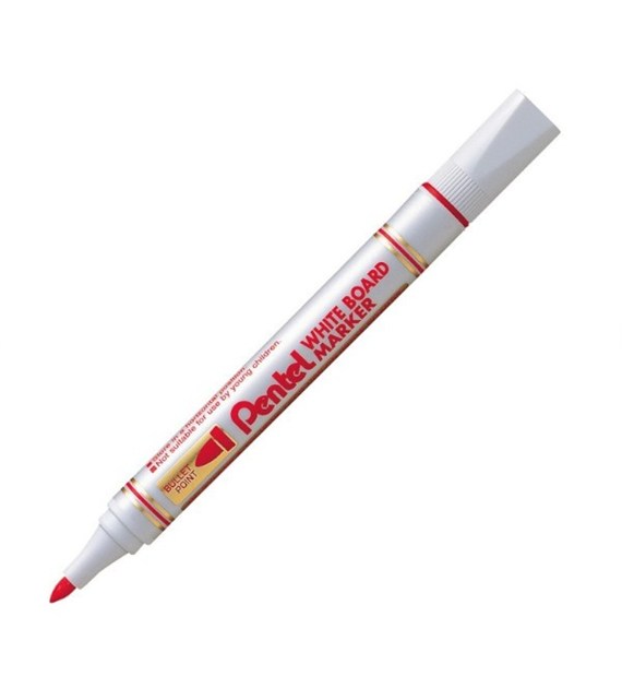 Marker suchościeralny Pentel MW85 czerwony