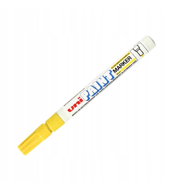 Marker olejowy UNI PX-21 żółty