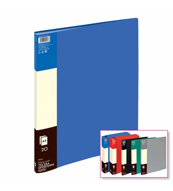 Album ofertowy Grand A4 20k. niebieski