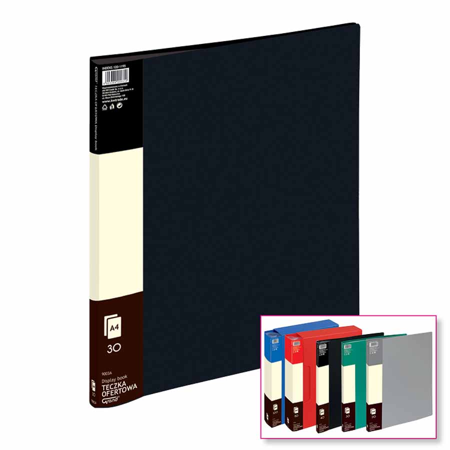 Album ofertowy Grand A4 30k. czarny