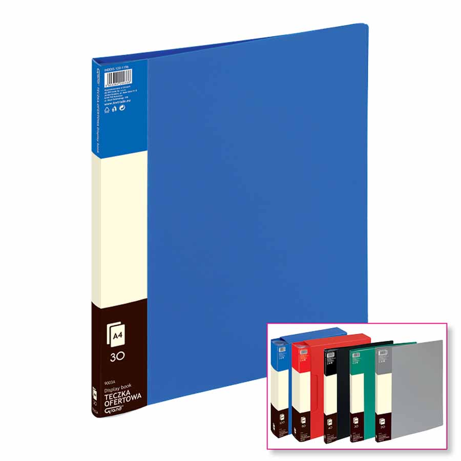 Album ofertowy Grand A4 30k. niebieski