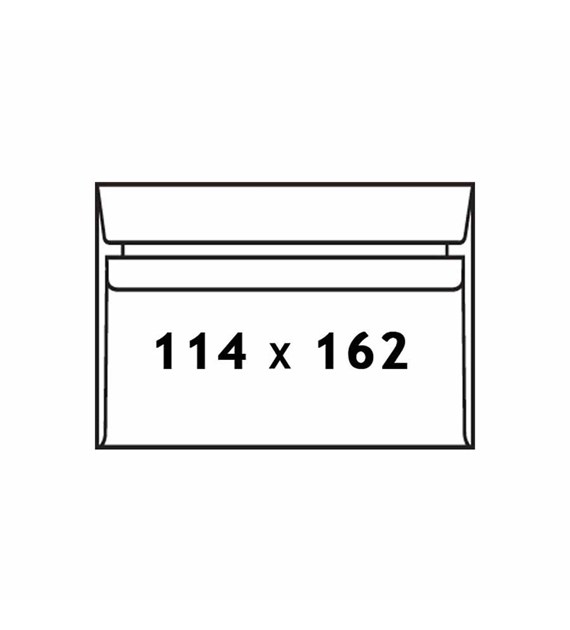 Koperta C6 HK  biała (50)