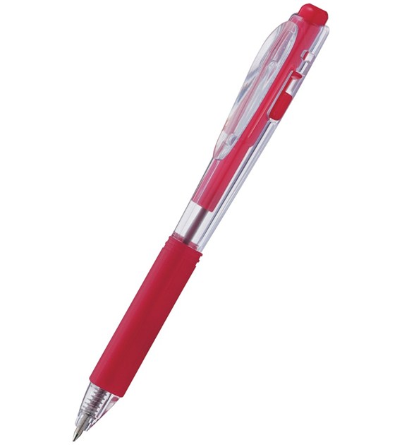 Długopis automatyczny Pentel BK437 czerwony