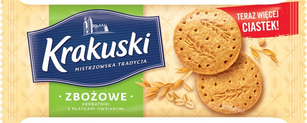 Ciastka Krakuski zbożowe 201g