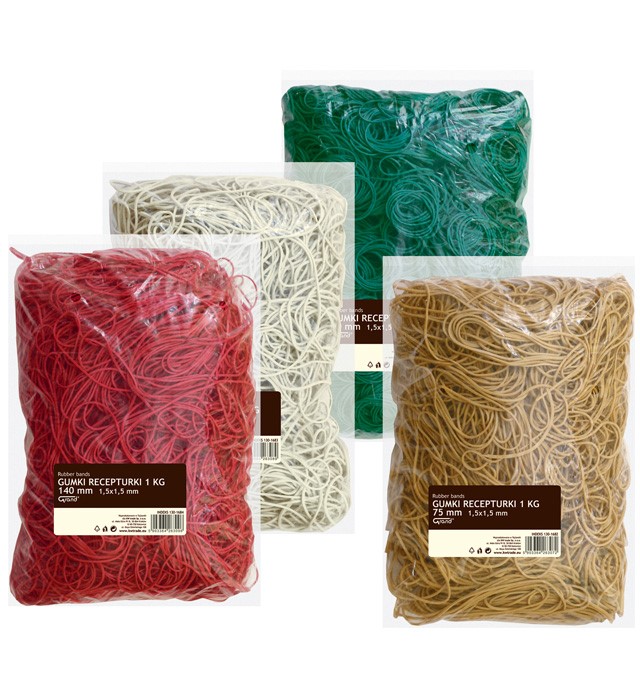 Gumki recepturki KW śr. 60mm 1kg mix