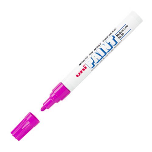 Marker olejowy Uni PX-20 różowy