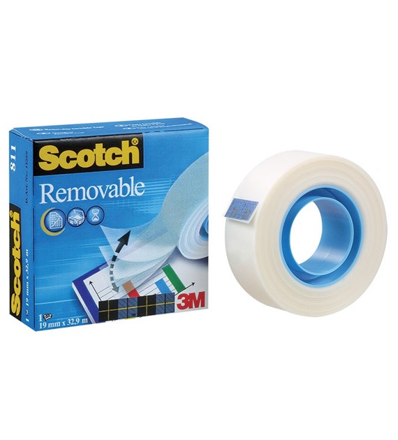 Taśma odklejalna Scotch® Magic™ 811 matowa