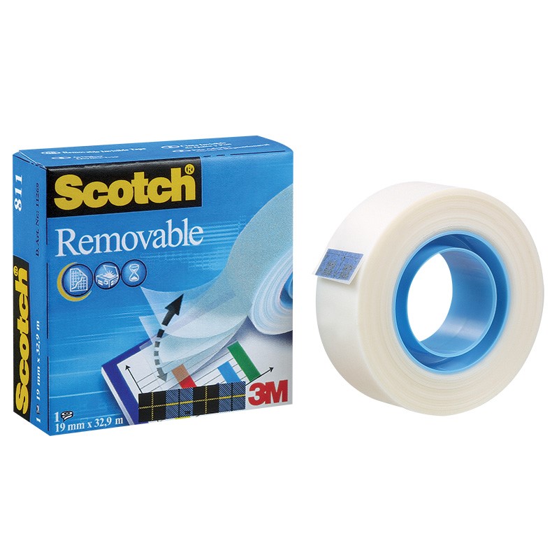 Taśma odklejalna Scotch® Magic™ 811 matowa