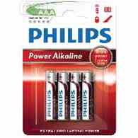 Bateria Philips alkaliczna power LR03 AAA op/4szt.