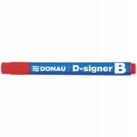 Marker suchościeralny Donau D-Signer okrągły czerwony