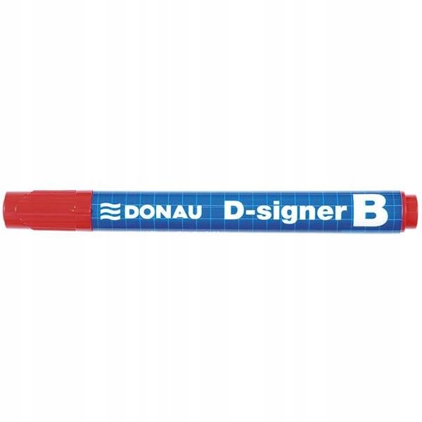 Marker suchościeralny Donau D-Signer okrągły czerwony