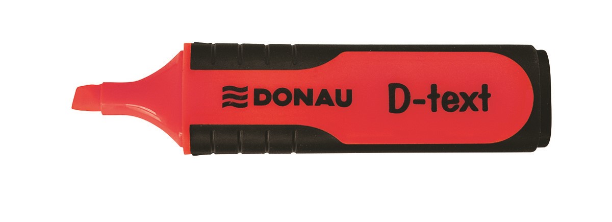 Zakreślacz Donau D-text czerwony