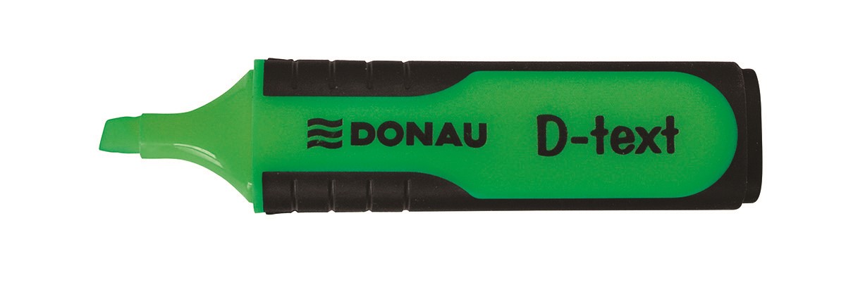 Zakreślacz Donau D-text zielony
