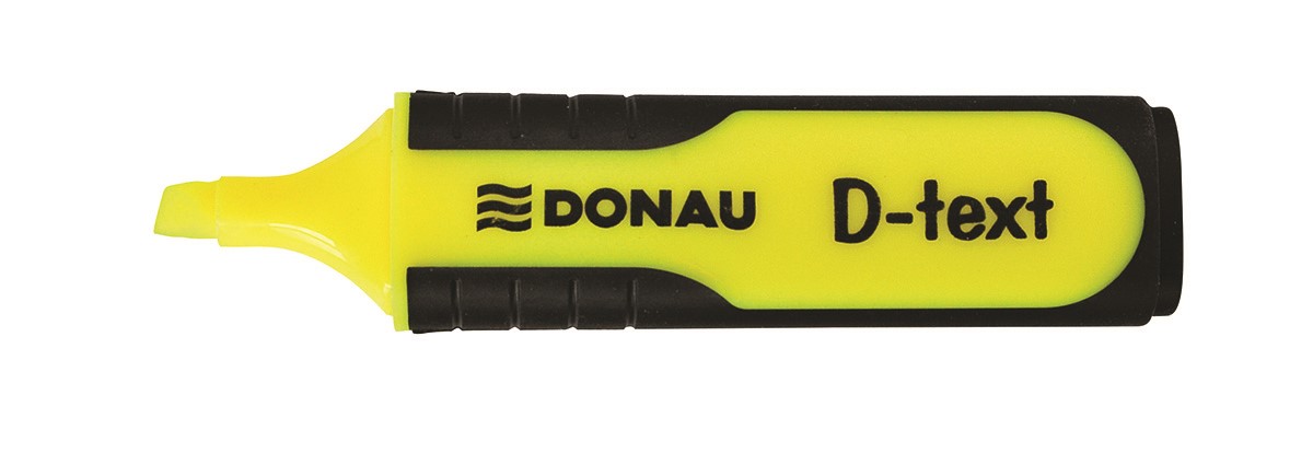 Zakreślacz Donau D-text żółty