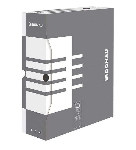 Pudło archiwizacyjne Donau 100mm szary
