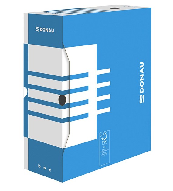 Pudło archiwizacyjne  Donau 120mm niebieskie