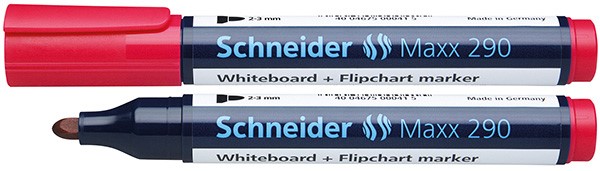 Marker suchościeralny Schneider Maxx 290 czerwony