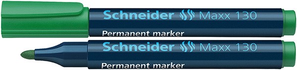 Marker permanentny Schneider 130 zielony