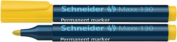 Marker permanentny Schneider 130 żółty