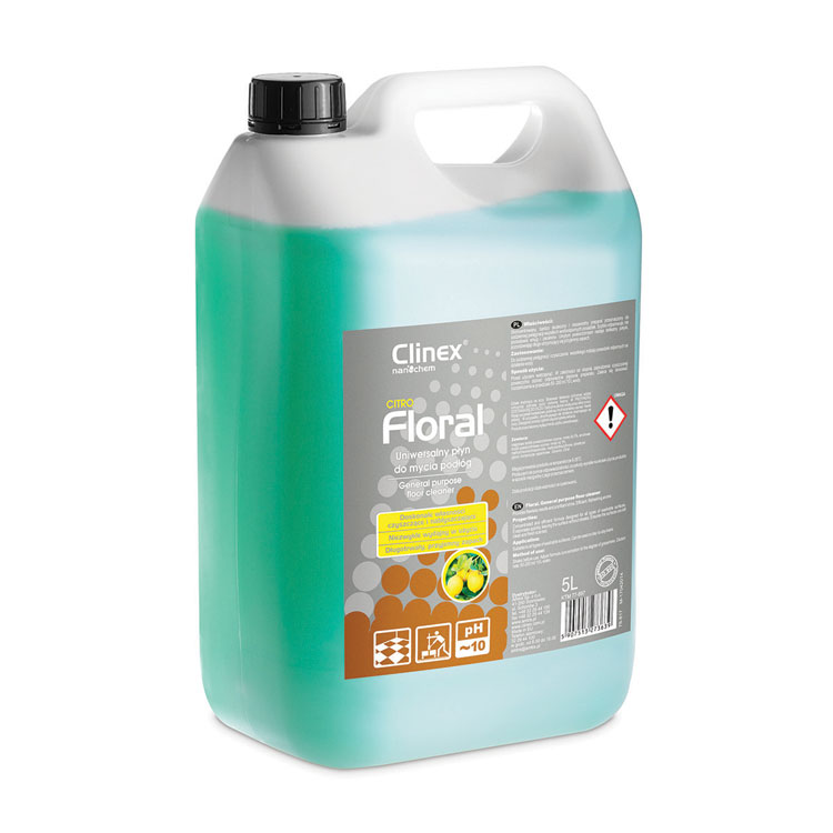 Płyn uniwersalny do podłóg Clinex Floral 5L Ocean