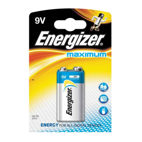 Bateria Energizer Maximum 6LR61 9V