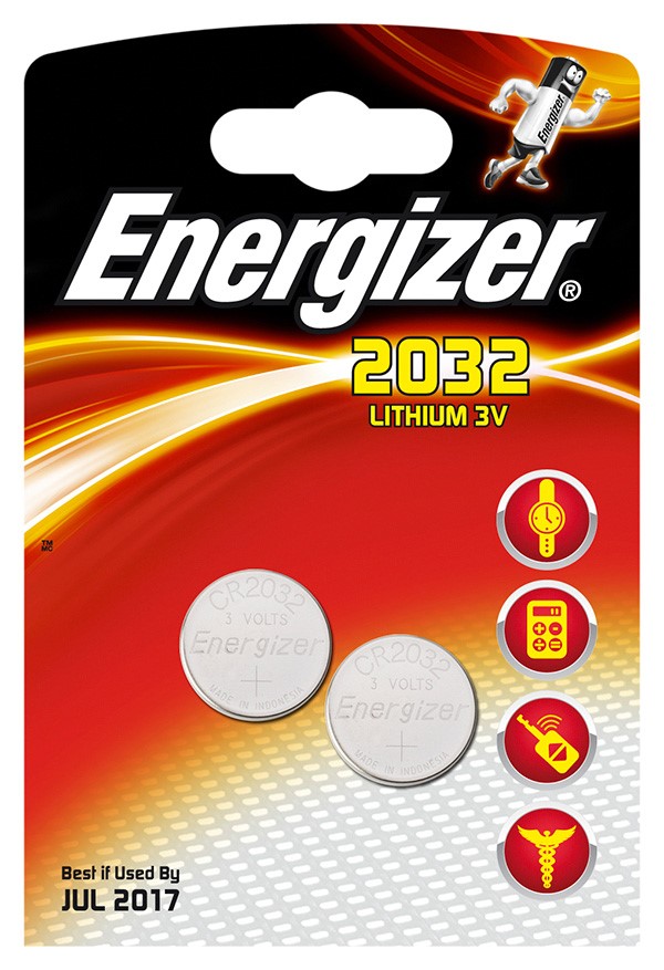 Bateria Energizer CR2032 3V 2szt.