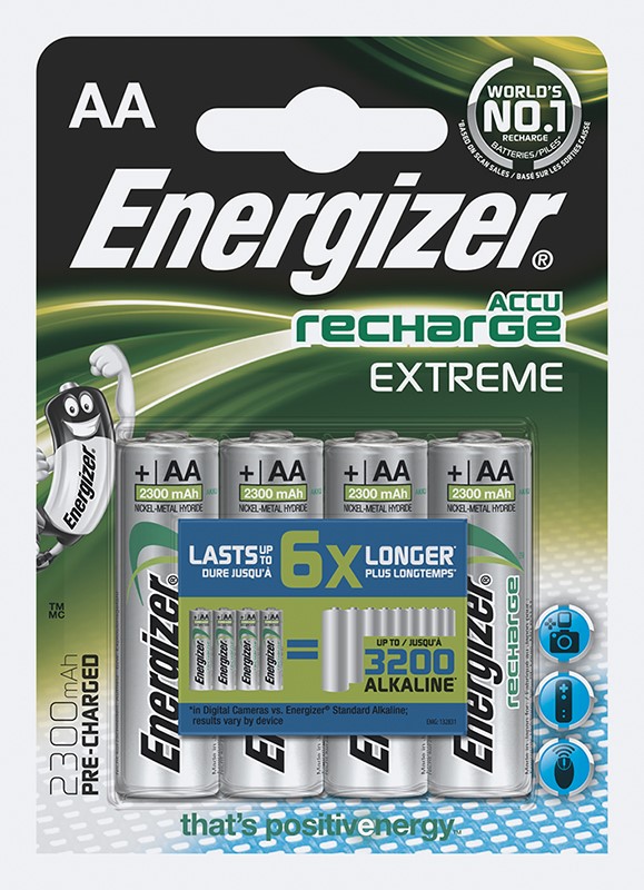 Akumulatorki Energizer Extreme LR06 2300 mAh 4szt.