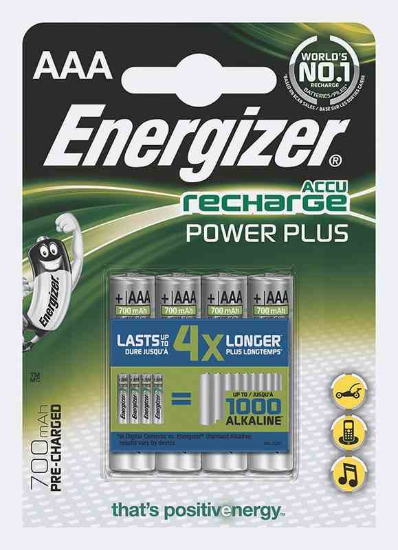 Akumulatorki Energizer Power Plus LR3 700mAh 4szt.