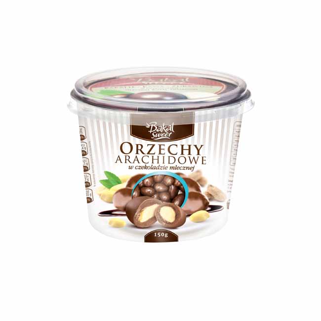 Orzechy arachidowe czekoladzie mlecznej 150g