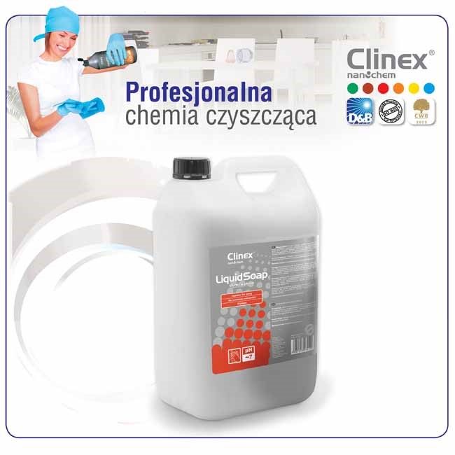 Mydło w płynie Clinex 5L