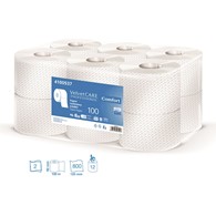 Papier toalet.VCPJumbo 100 Comfort celuloza 2-w bialy/1sztuka