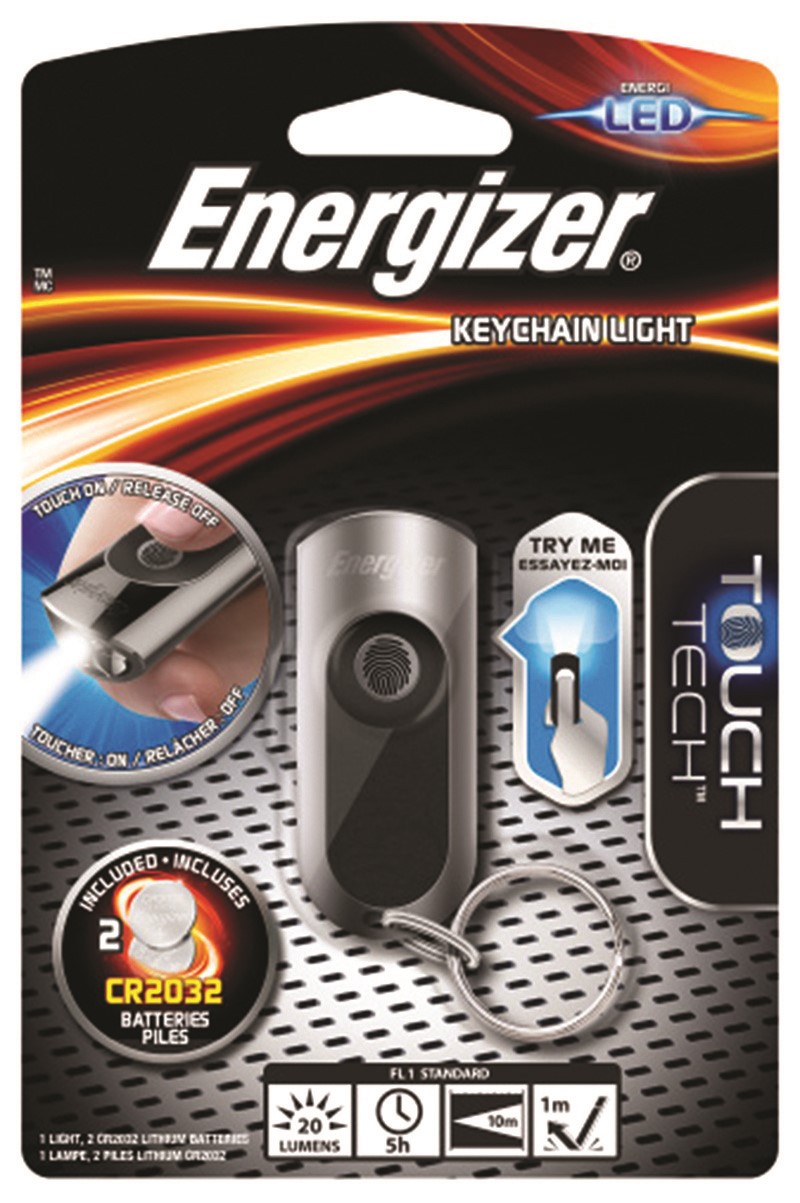Latarka ENERGIZER Keyring Led chromowana
