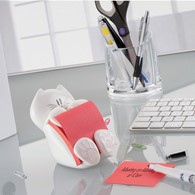 Podajnik Post-it w z bloczkiem czerwonym Z-Z KOTEK