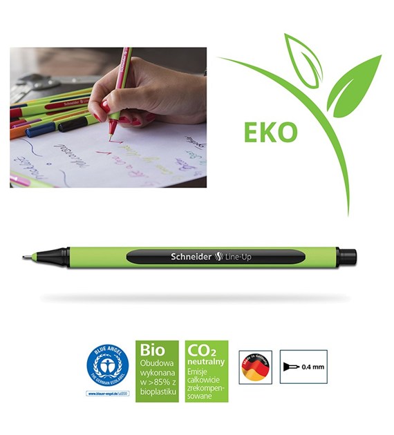 Cienkopis Schneider Line-Up czarny