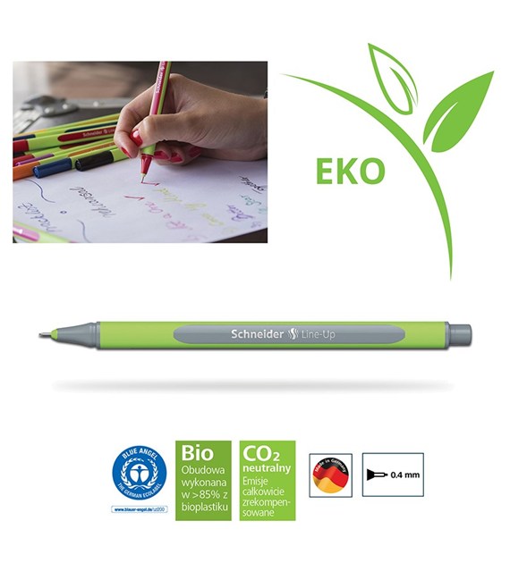Cienkopis Schneider Line-Up szary