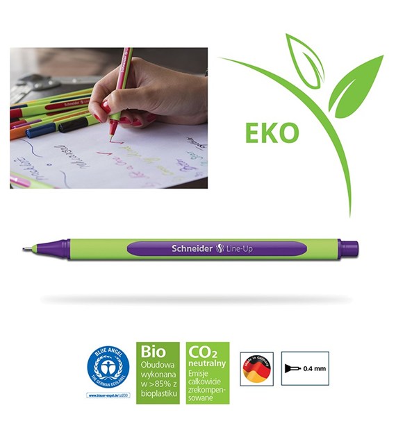 Cienkopis Schneider Line-Up fioletowy